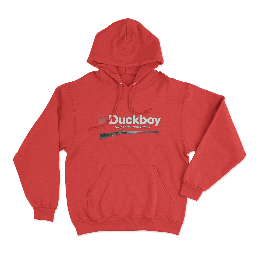 DB Duck Hunter Unisex Hoodie Red DB Duck Hunter Unisex Hoodie Red