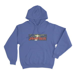 DB Hunted By Demons Unisex Hoodie Blue