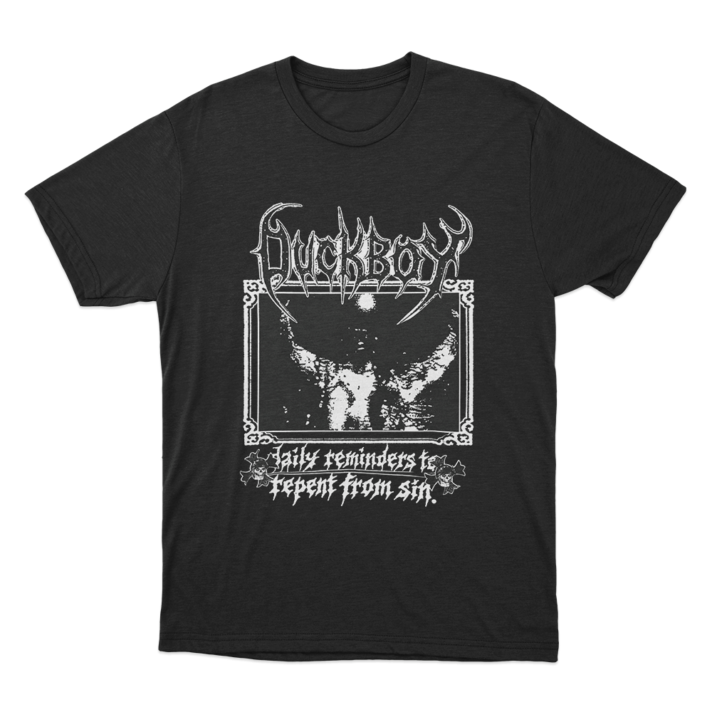 Duckboy Daily Reminders To Repent From Sin Unisex T Shirt Black Duckboy Daily Reminders To Repent From Sin Unisex T Shirt Black