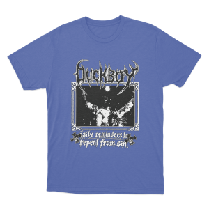 Duckboy Daily Reminders To Repent From Sin Unisex T Shirt Blue