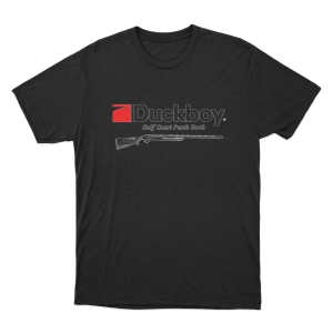 Duckboy Duck Hunter Unisex T Shirt Black