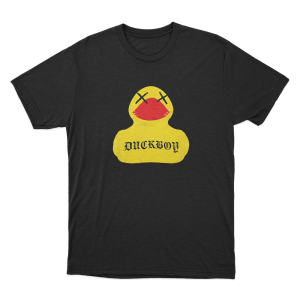 Duckboy Duck Unisex T Shirt Black