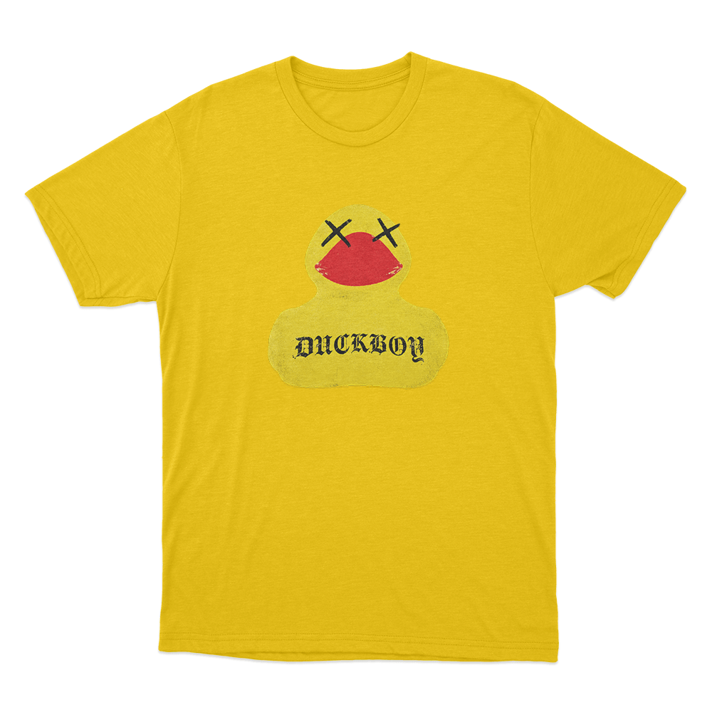 Duckboy Duck Unisex T Shirt Yellow Duckboy Duck Unisex T Shirt Yellow