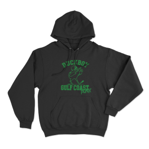 Duckboy Gulf Coast Punx Unisex Hoodie Black
