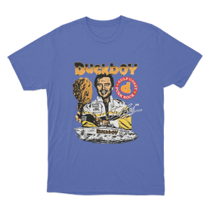 Duckboy Popeyes Unisex T Shirt Blue
