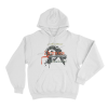 Hunted By The Demons Unisex Hoodie White