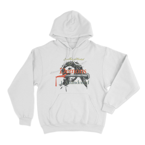 Hunted By The Demons Unisex Hoodie White