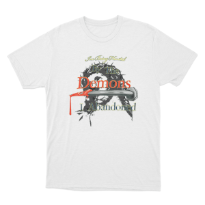 Hunted By The Demons Unisex T Shirt White